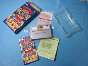 SFCкнига@ дом SANKYO FEVER аппаратура симуляция Super Famicom патинко игра SHVC-P-AFPJ инструкция оригинальная коробка не использовался 
