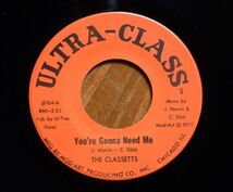 Soul / Funk 45 ★★ THE CLASSETTS - I'VE GOT TO SPACE（ULTRA-CLASS）★★ ソウル / ファンク 7” シングル盤_画像2