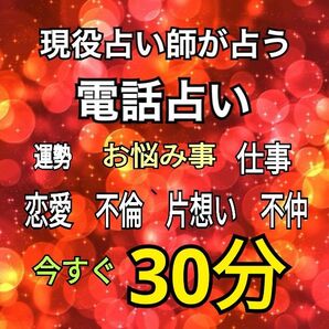 電話占い とって置きの30分