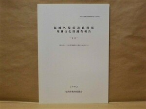 福岡外環状道路関係埋蔵文化財調査報告 14　七隈古墳群C-1号墳・野芥遺跡第10次・飯倉G遺跡第4・5次　福岡市教育委員会 2002