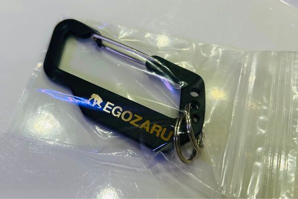 エゴザル egozaru カラビナ 黒 バスケ