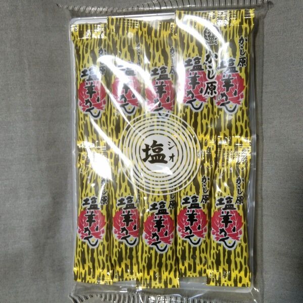 かし原:一口羊羹 塩ようかん10本入り×1パック 計10本