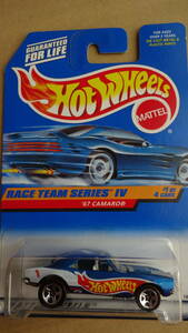 ☆未開封品 ホットウィール Hot WHeels カマロ '67 CAMARO ボンネット開閉☆