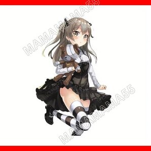 ステッカーNo.356 PC 車 デカール 防水 かわいい 女の子 アニメ 痛車 くまさんが怪我したよ どうしよう 白黒ソックス 入荷未定ラスト1