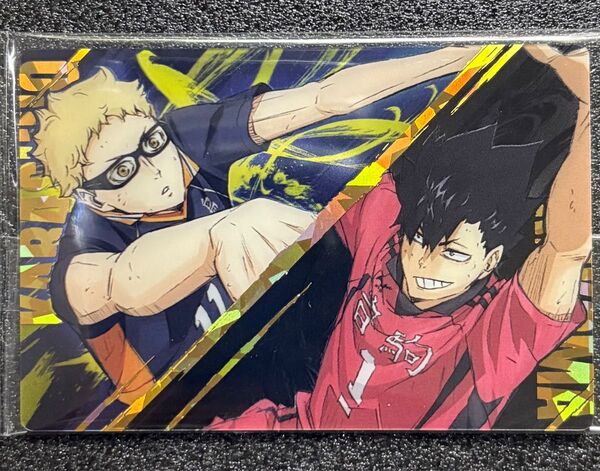 ハイキュー!!ゴミ捨て場の決戦 ウエハース 月島蛍/黒尾鉄朗
