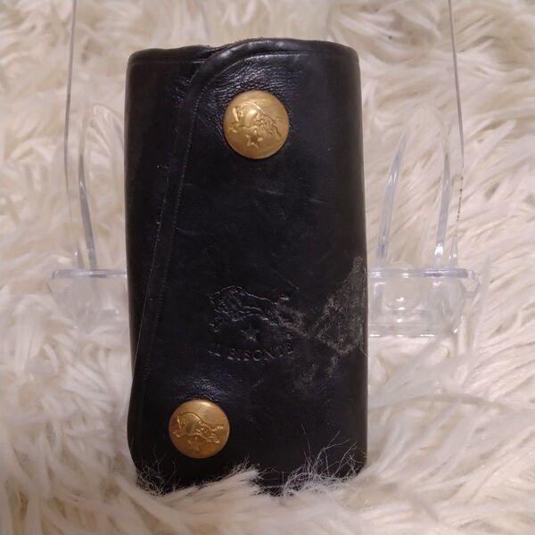 IL BISONTE レザー キーケース 4連 ブラック2