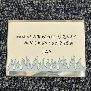 ENHYPEN ジェイ メッセージカード WALK THE LINE 購入特典