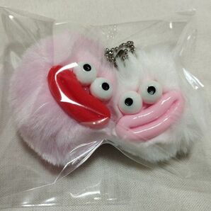もこもこ キーホルダー