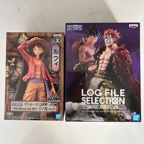 未開封★モンキー・D・ルフィ B ワンピース ワノ国 vol.2、WORST GENERATION LOG FILE、2点セット!