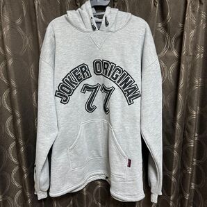 JOKER BRAND Original パーカー グレー L チカーノ b-boy b系