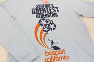 HTL86ボースポーツSカリフォルニア サーフBO SPORT長袖Tシャツ