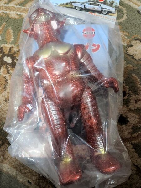 マルサン ウインダム 450 レッド グリッター 赤ラメ6+1Ver. ウルトラセブン ソフビ sofvi marusan