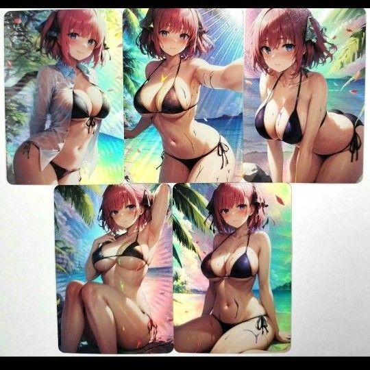 acg 美少女 acgカード 中野二乃 五等分の花嫁