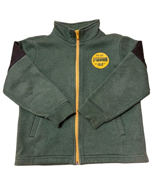 PUMA プーマ 裏起毛 ジップアップ ジャケット 120 cm