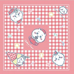 新品未開封 ちいかわ クレープくじ D賞 スクエアタオル ハンカチ タオル スカーフ 大判