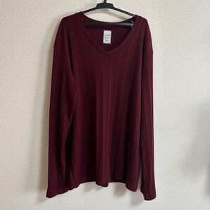 JACKROSE ジャックローズ Luv maison ワインレッド ロンT Lサイズ
