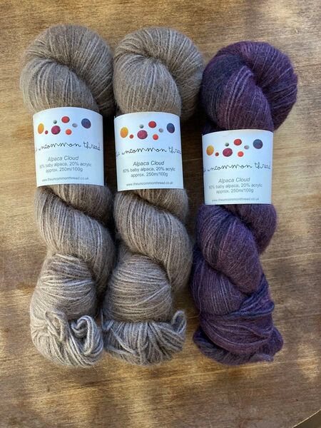 The Uncommon Thread Alpaca Cloud 毛糸 3かせ
