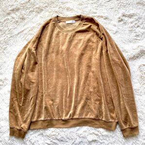 SENSE OF PLACE センスオブプレイス トレーナースエード ベージュ ブラウン M