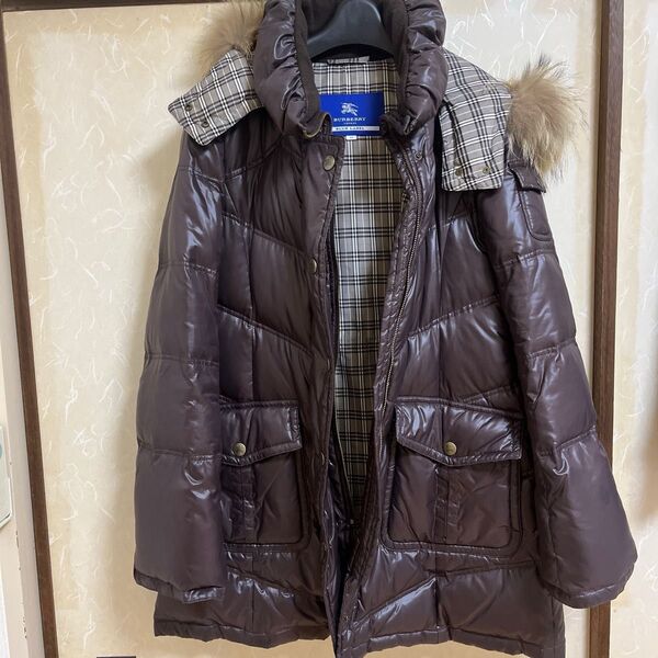BURBERRY バーバリーブルーレーベルダウンコート