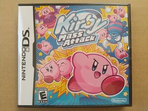 DS Kirby Mass Attack 北米版 星のカービィ あつめて!カービィ 未開封