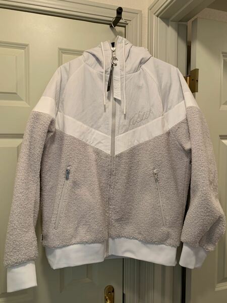 XL NIKE BOA JACKET WHITE ナイキ ボア ジャケット パーカー パーカ ホワイト 白 レア 未使用