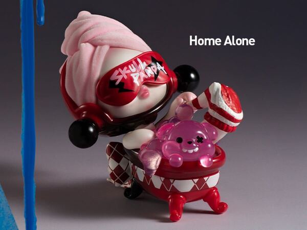 完売品popmart SKULLPANDA Tell Me What You Want シリーズ Home Aloneフィギュア 送料無料