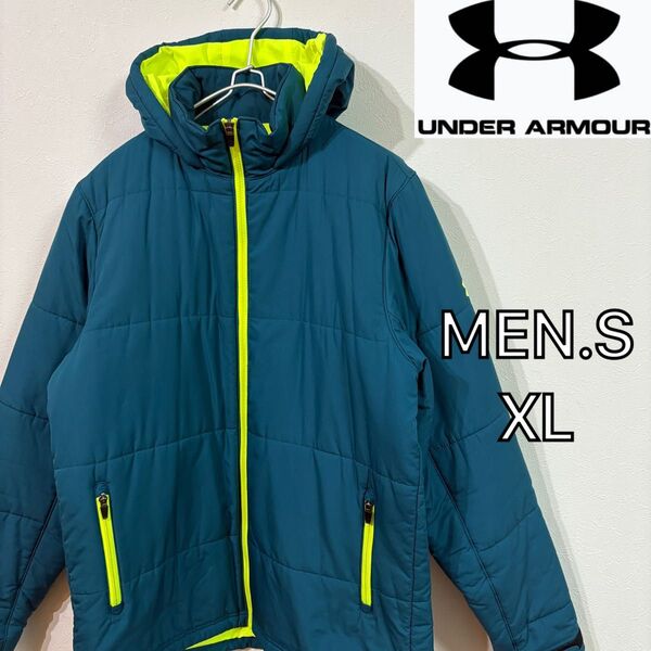 【UNDER ARMOUR】STORM1中綿パデットジャケット メンズXL アンダーアーマー 防寒
