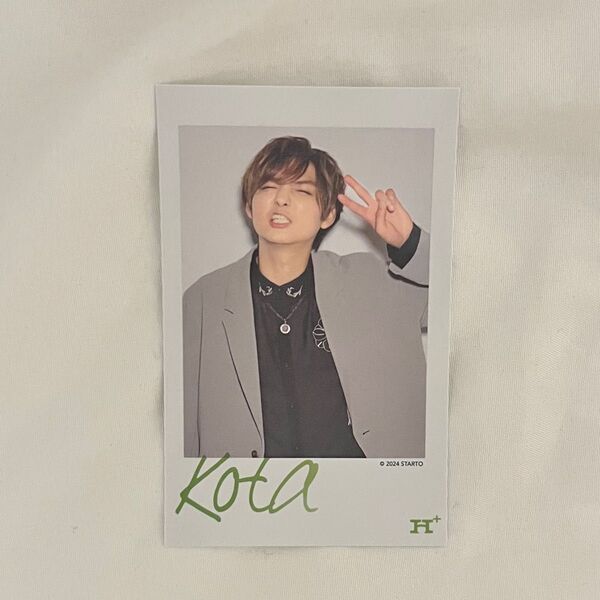 薮宏太 Hey!Say!JUMP H+ グッズ チェキ風ステッカー
