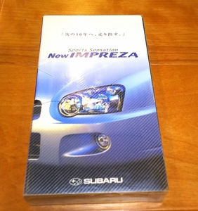  not for sale VHS video new Impreza Subaru Shimizu Kazuo Sato . beautiful 