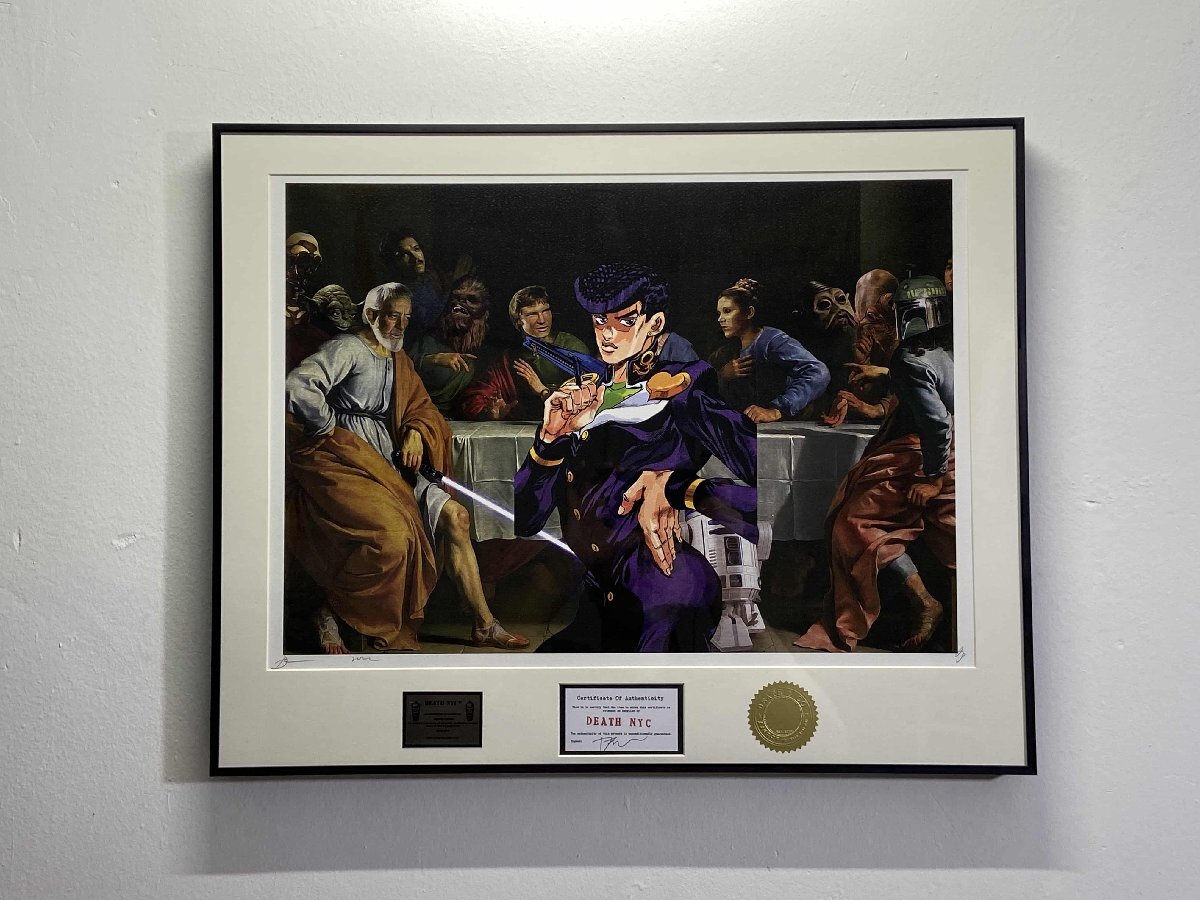 Yahoo!オークション -「ジョジョの」(シルクスクリーン) (版画 Yahoo!オークション -「ジョジョの」(シルクスクリーン) (版画
