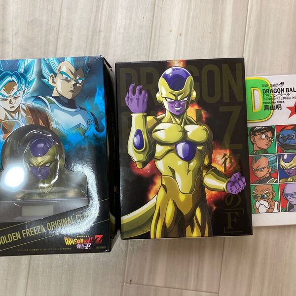 初回生産限定 特別限定版 ドラゴンボールZ 復活のF DVD オリジナルクロック 画コンテ集 特製ブックレット