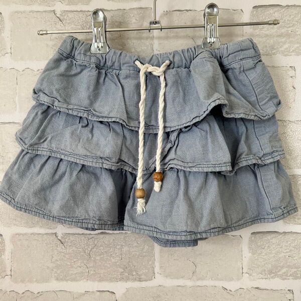 branshes ブランシェス キュロット スカート110 美品