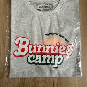 BUNNIES CAMP 2024TOKYODOME TシャツLIGHTGRAY