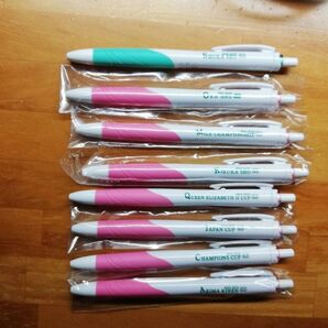 2019年 GⅠボールペン マフラータオル購入時のくじ引き景品 8本セット