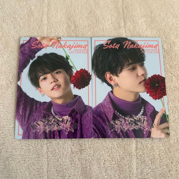 FANTASTICS 中島颯太 FFH フォトカード