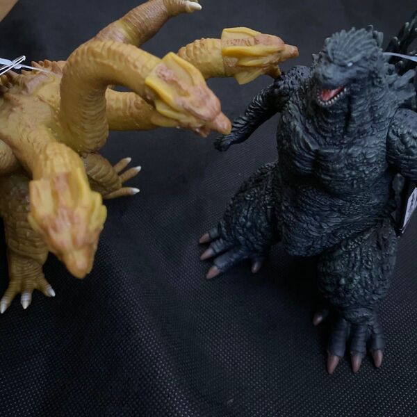 新品 未使用 公式 ゴジラ キングギドラ ムービーモンスターシリーズ ゴジラザライド 怪獣王 神の化身 西武園 西武園ゆうえんち