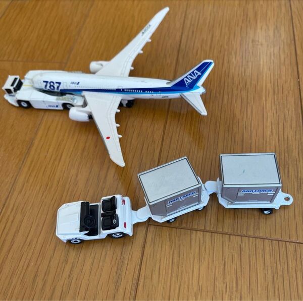 トミカ ANA レア 飛行機 全日空 787エアポートセット ドーバーレストラクター 廃盤