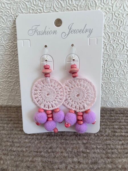 ピアス ハンドメイド アジアンアクセサリー