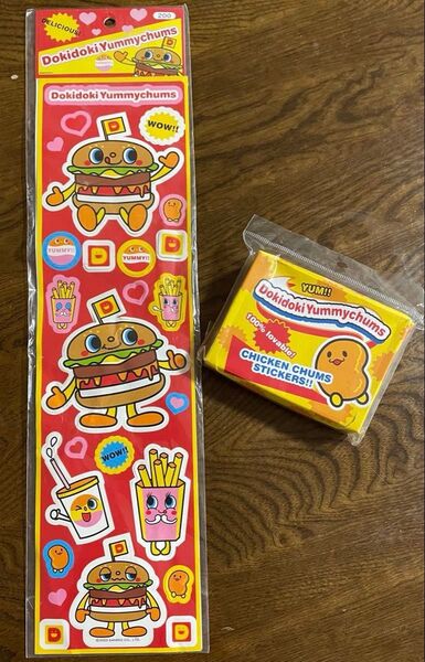 Sanrioドキドキヤミーチャムズ BOXシール&BIGシール 2003年 当時物