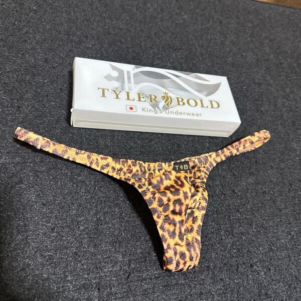 TYLER BOLD タイラーボールド ウルトラローライズサイドスリムTバック レオパード Sサイズ