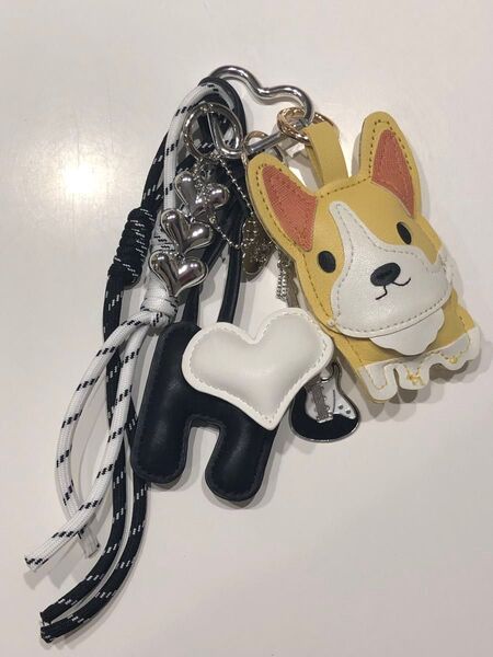じゃらじゃらキーホルダー コーギー H