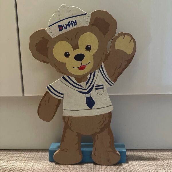 ダッフィー ハンドメイド 木製プレート