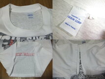 ハンドペイント ヴィンテージ Tシャツ 半袖　GESIMCORP MADE IN FRANCE フランス製ボディ 卍 Lサイズ 店頭雰囲気ディスプレイなどにも ★_画像9