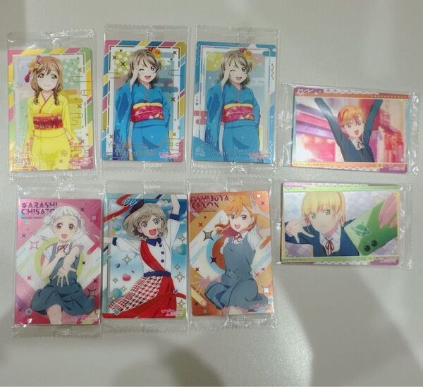 ラブライブ ウエハース カード 8枚 トレカ