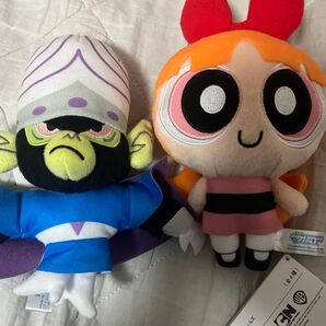 パワーパフガールズ ぬいぐるみ ブロッサム モジョ・ジョジョ パワーパフ ガールズ