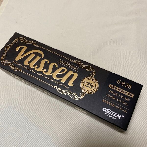 VUSSEN 28 ビューセン ホワイトニング 歯磨き粉