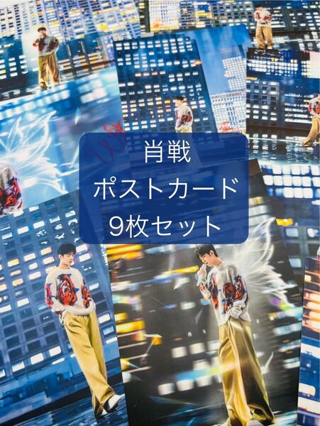 【新品】肖戦 シャオジャン ポストカード9枚セット
