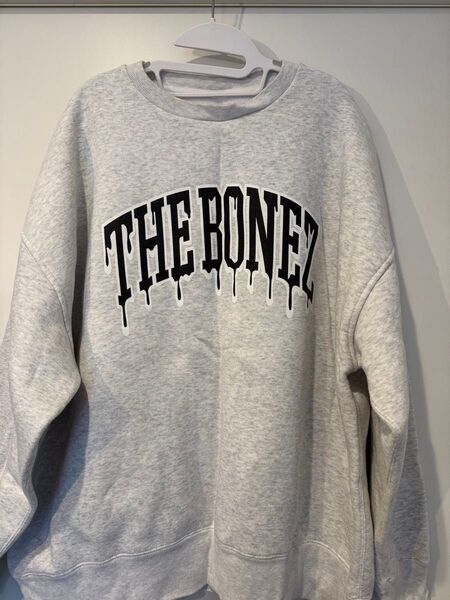 TheBONEZトレーナー グレー スウェット