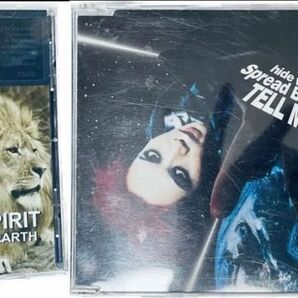 【中古品】①TOSHI with T-EARTH Earth Spirit②hide TELL ME ③SHALLOW SLEEP