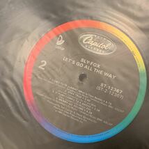 SLY FOX/LET'S GO ALL THE WAY/TED CURRIER/GARY COOPER 中古レコード_画像4